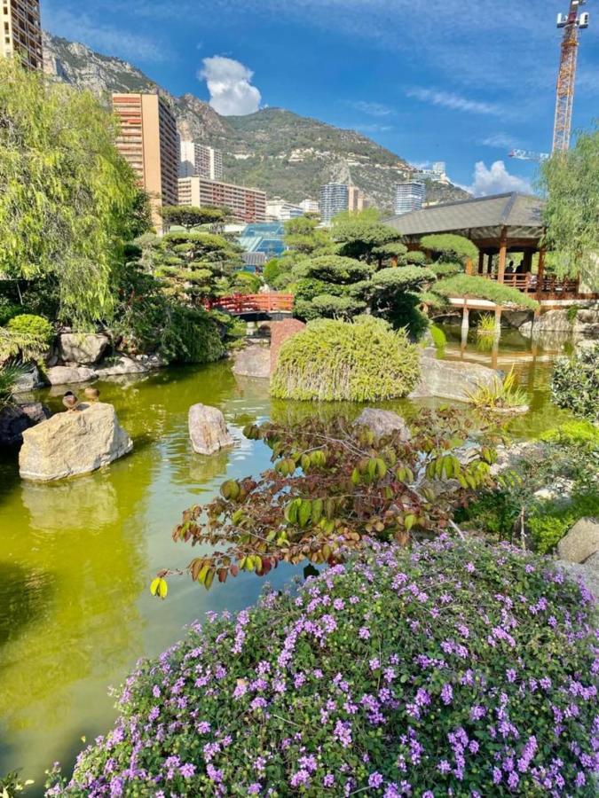 Luxurious Flat At 5 Min By Walk To Monaco, Free Parking And Sea View Apartment Beausoleil Exterior photo